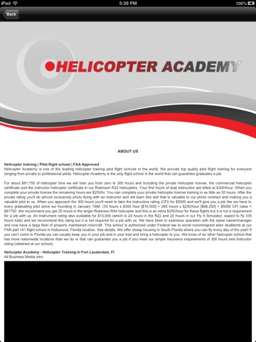 Helicopter Academy HD screenshot 4