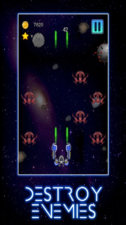 Battleship Shooter - Space War PRO screenshot-4