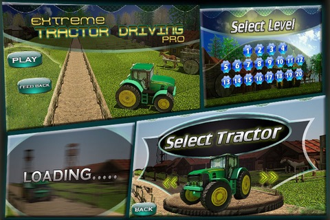 Extreme Tractor Driving PRO - 3D Parking Mania screenshot 4