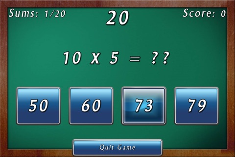 Simple Sums 2 - Multiplayer Maths Game screenshot 2