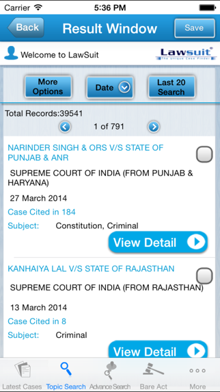 How to cancel & delete Lawsuit The Unique Case Finder for 