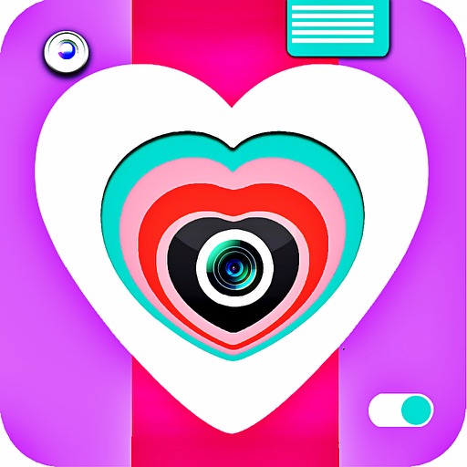 Heart Cam - A Love Photo Editor & Creator With Lol Stickers,Camera Effect & Cool Text on Valentine Pics iOS App