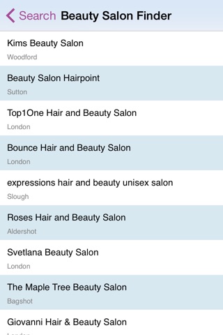 BeautySalon Locator - Find the Nearest Salons screenshot 3