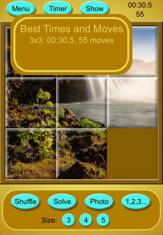 Tile Slyder: tile puzzle with numbers and photos screenshot 2