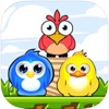 Splashy Cookie Slingshot Bird: A birds flow addictive puzzle games
