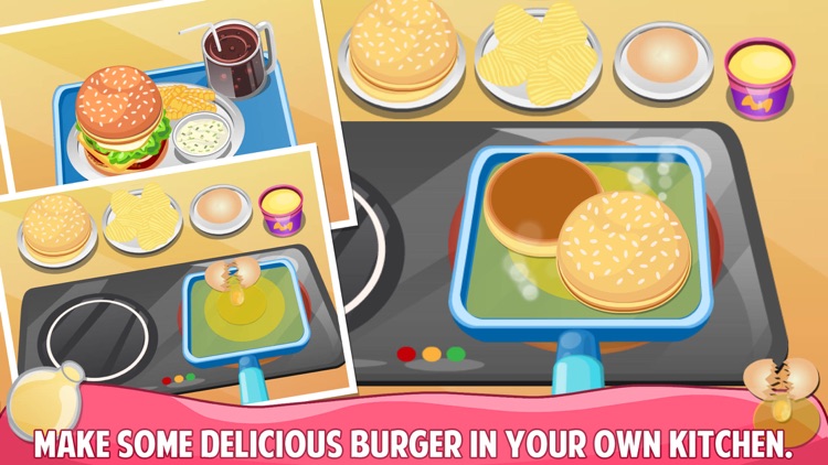 Cooking Burger Lunch free games