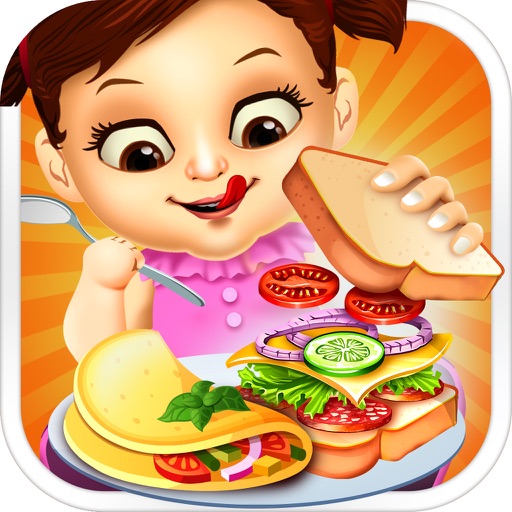 Crazy Food Maker Kitchen Salon - Chef Dessert Simulator & Street Cooking Games for Kids! iOS App