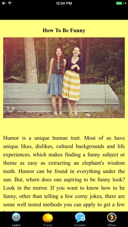 How To Be Funny - Theories of Humor