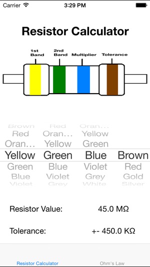 Resistor Color Calculator(圖2)-速報App