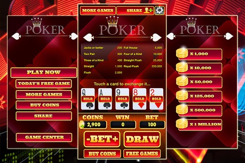 Poker Pro - Free Video Poker for Professional screenshot 3