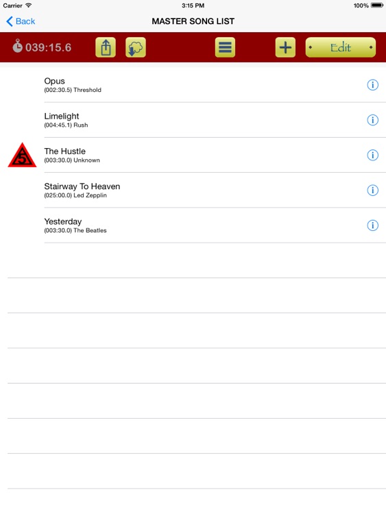 Master Set List screenshot-3