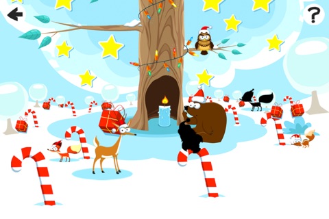 Christmas Animals in The Winter Wonderland: Kids-Game & Tricky Puzzle for My Baby screenshot 3