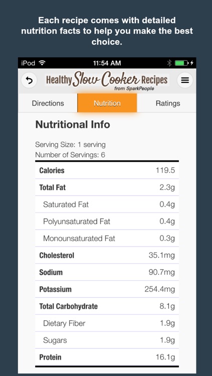 Healthy Slow Cooker Recipes from SparkPeople screenshot-3