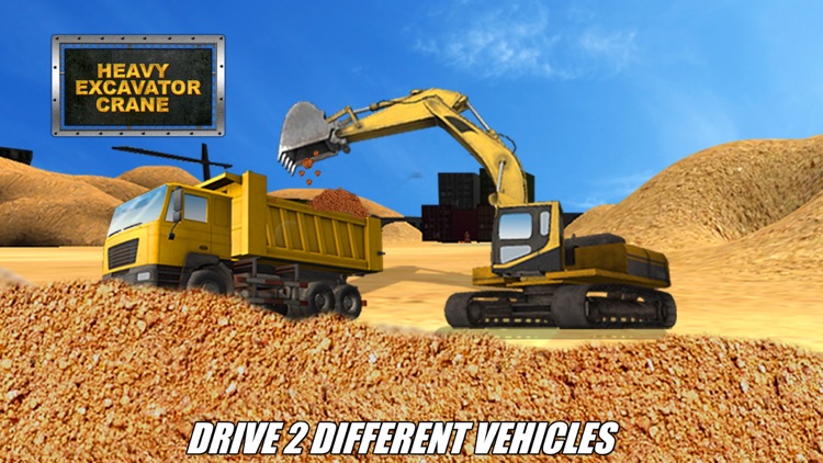 Heavy Excavator Crane 3D – Construction & Digging Machine Simulator Game for Modern City Building