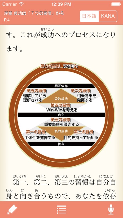 7 habits in Japanese the easy way, audio & e-book all in one! - Free Version screenshot-3