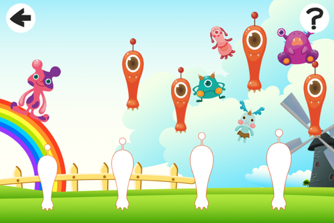 A Fantasy Monsters’ World: Sort By Size Game to Play and Learn for Children screenshot 4