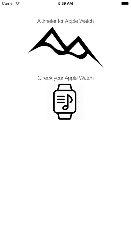 Altimeter for Apple Watch