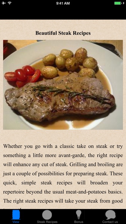 Beautiful Steak Recipes - Barbecue