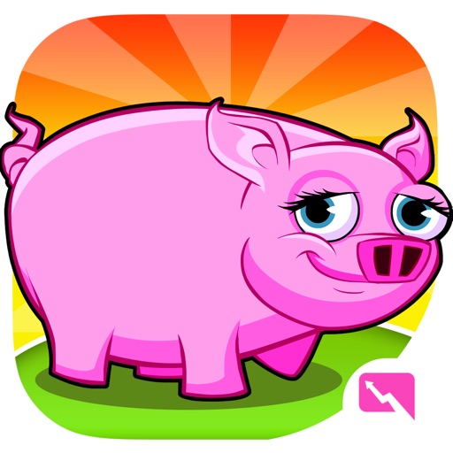 A Haystack Jump - Pinky Pig's Big Shot Day at the Farm Pro iOS App