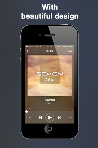 Speedy - music player with editable queue and speed engine screenshot 2