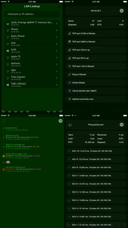 Scany - network scanner