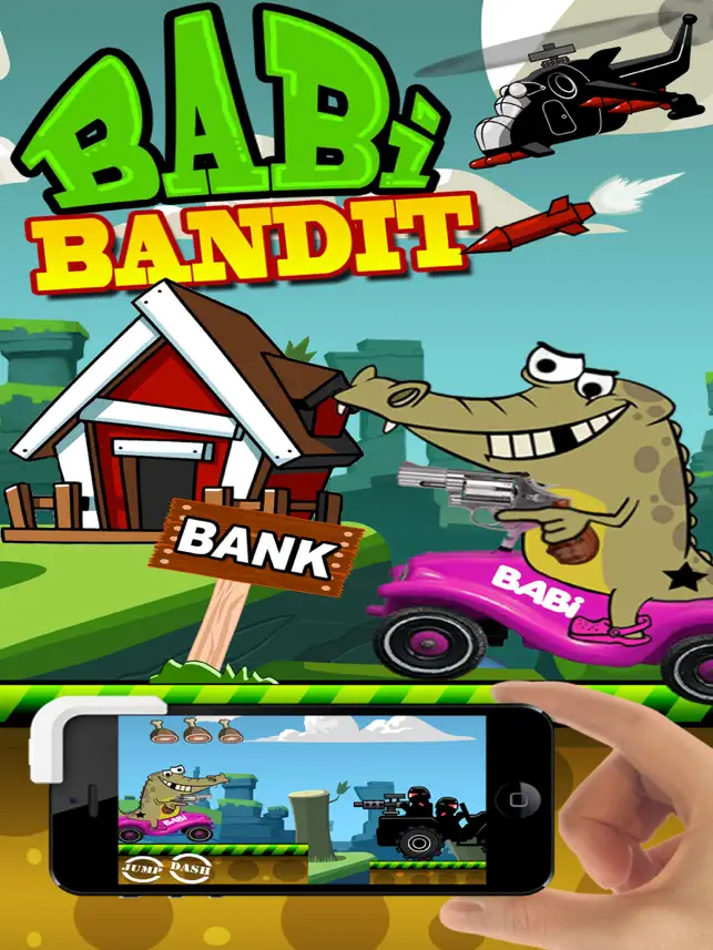 Babi Bandit, game for IOS