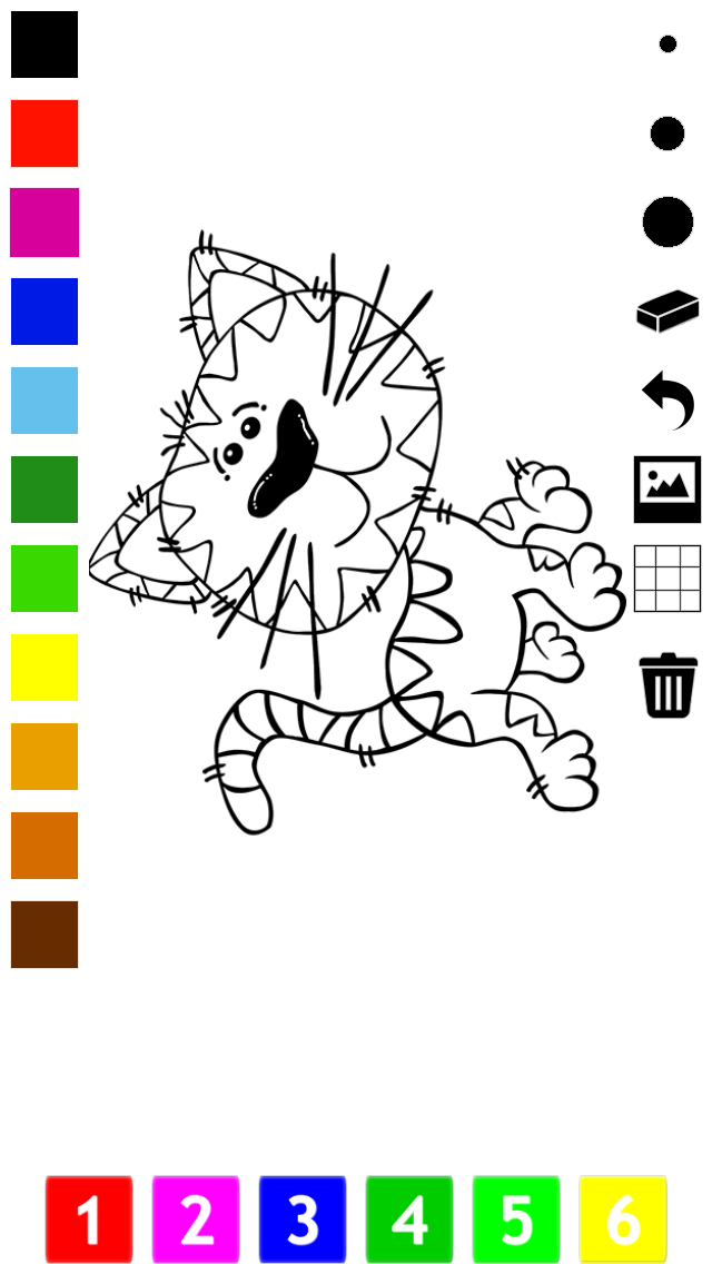 How to cancel & delete Cat Coloring Book for Little Children: Learn to draw and color cats and kittens from iphone & ipad 4