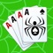 Spider solitaire - classic popular game
