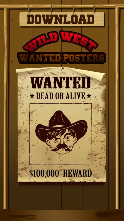 Wild West Wanted Poster Maker - Make Your Own Wild West Outlaw Photo Mug Shots screenshot-3