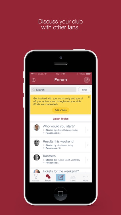 Fan App for Burnley FC