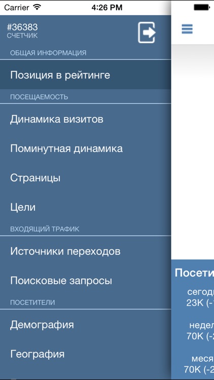 Рейтинг Mail.Ru для iPhone