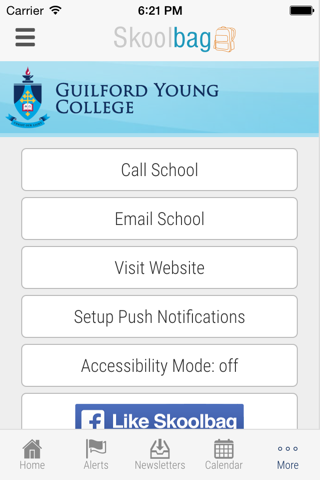 Guilford Young College - Skoolbag screenshot 4