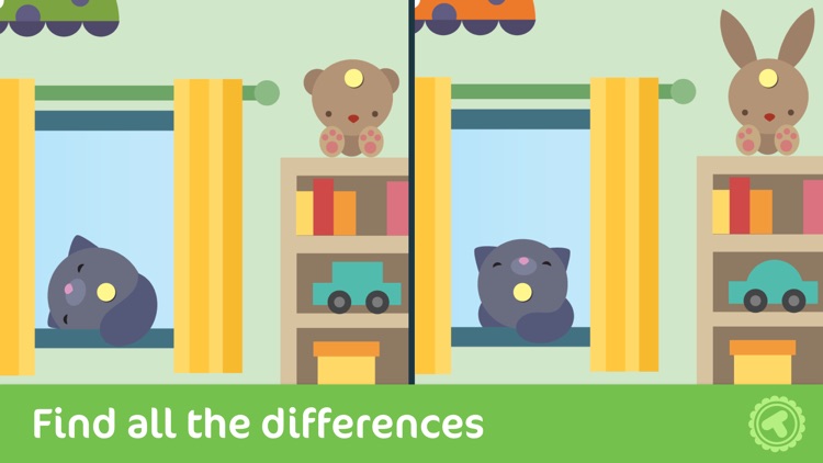 Toonia Differences - Find The Hidden Difference Between Two Pictures in Fun Educational Game for Kids & Parents screenshot-0