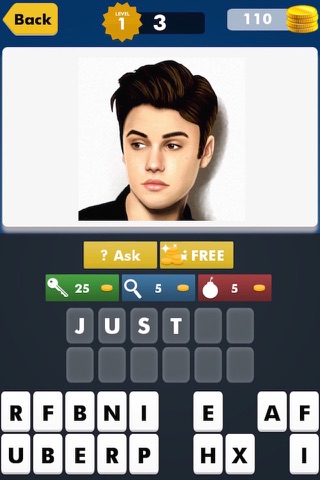 Guess the Pop Celebrity Quiz-Free Game screenshot 2