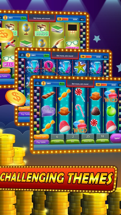 7 Double Casino Slots - Magic Wonderland Of Blackjack Casino And Video Poker Free screenshot-3
