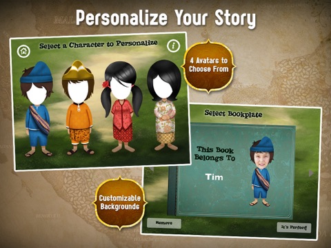 Interactive Children’s Book: Tales of the Ages, Bawang Putih Bawang Merah—Personalized for your kids screenshot 4