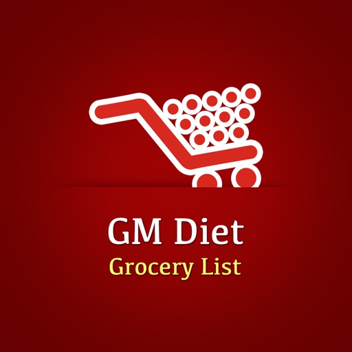 GM Diet Grocery List: A perfect diet foods shopping list for weight loss programs iOS App