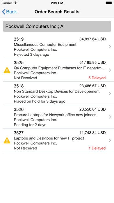 How to cancel & delete Procurement for EBS from iphone & ipad 2