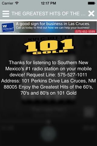 101 Gold KVLC FM screenshot 3