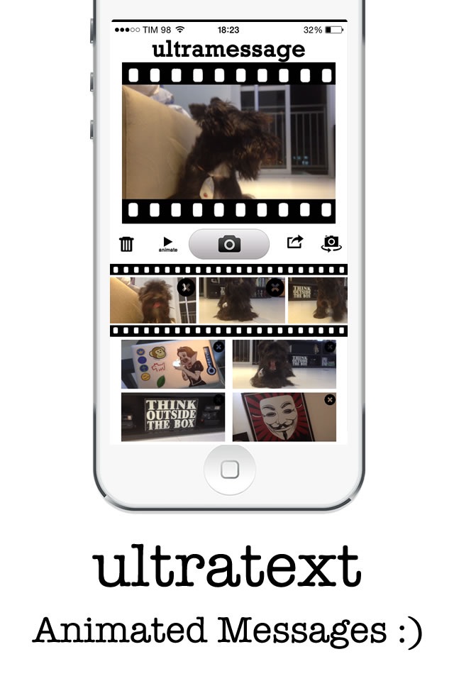 UltraMessage - Create Gif Animated Messages screenshot 2