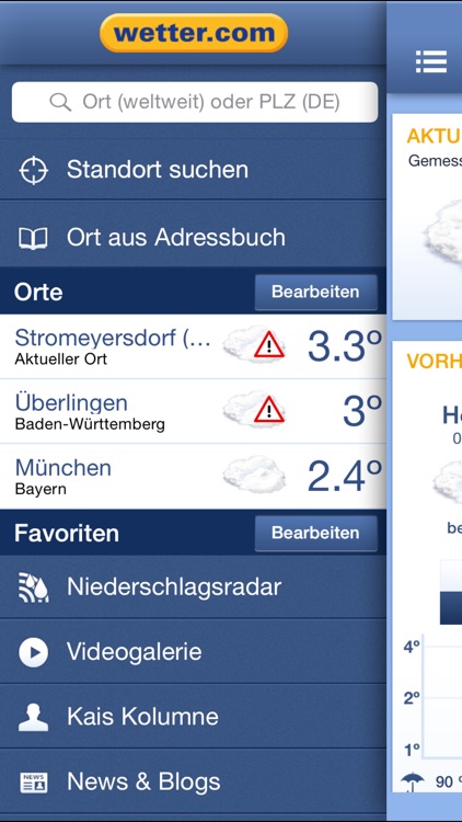 wetter.com - Alte App