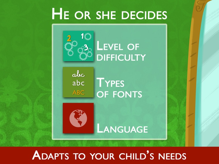 Teach me to read – Achoo!, an Educational Montessori Tool with Activities and Books for Learn to Read.