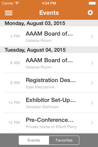 Association of African American Museums 2015 Conference Guide screenshot 2