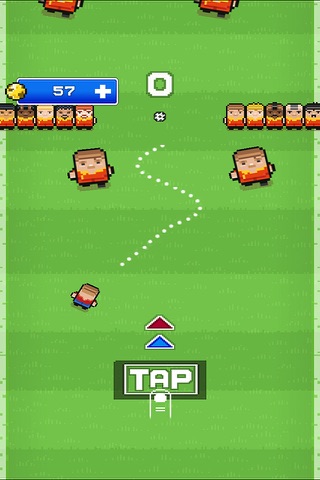 Big football superstar (Impossible Challenge Blocky Racing Pixel Soccer Games) screenshot 4
