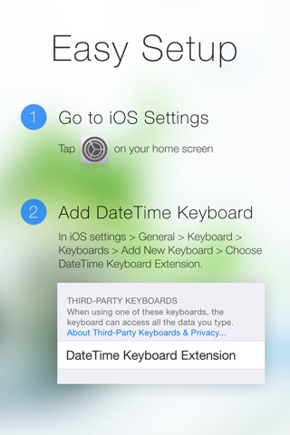 DateTime Keyboard Extension - Quickest way to add Date & Time in correct format screenshot 4