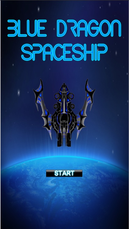 Blue Dragon Spaceship Alein Galaxy War screenshot-3