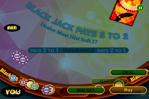 21 Blackjack Play Jewel Casino Tournament in Lucky Vegas Video Mania and More Free screenshot 4