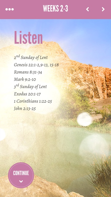 Lectio Divina - Lent