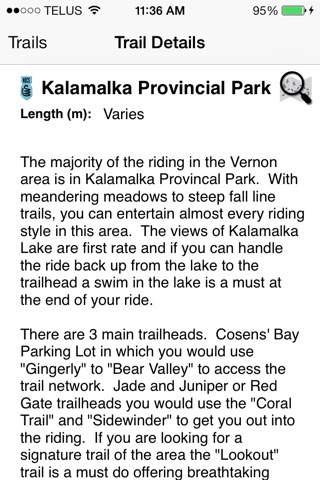 North Okanagan Trail Guide screenshot 3