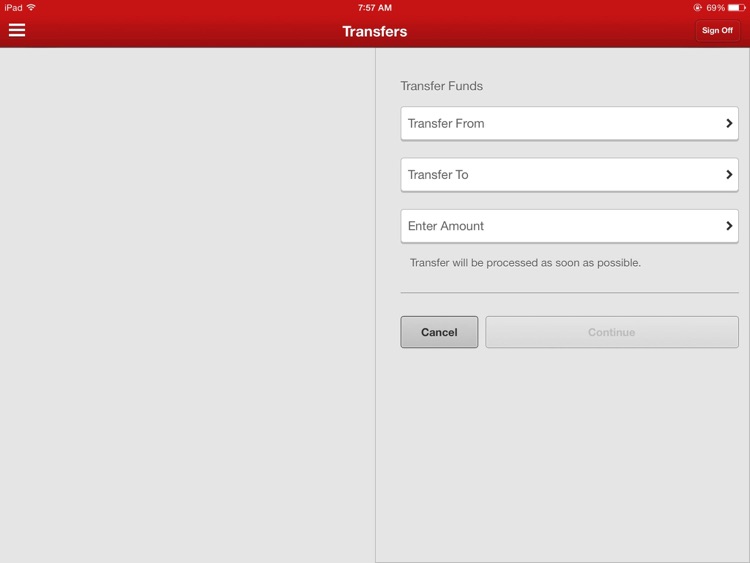 Pioneer Bank Mobile for iPad